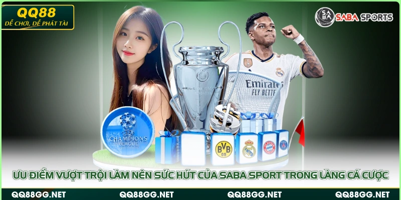 Ưu Điểm Vượt Trội Làm Nên Sức Hút Của Saba Sport Trong Làng Cá Cược